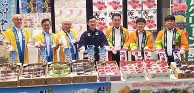東京都豊洲・大田両市場でトップセールスを開催