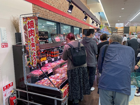 長野県Aコープ県下各店で信州農畜産物フェスタを開催～信州和牛・信州アルプス牛を店頭PR～
