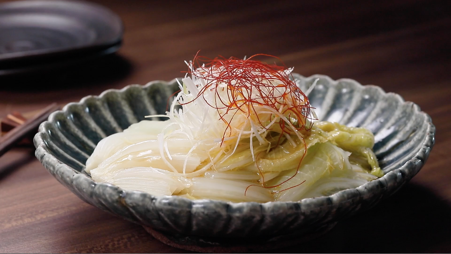 中華風蒸し白菜