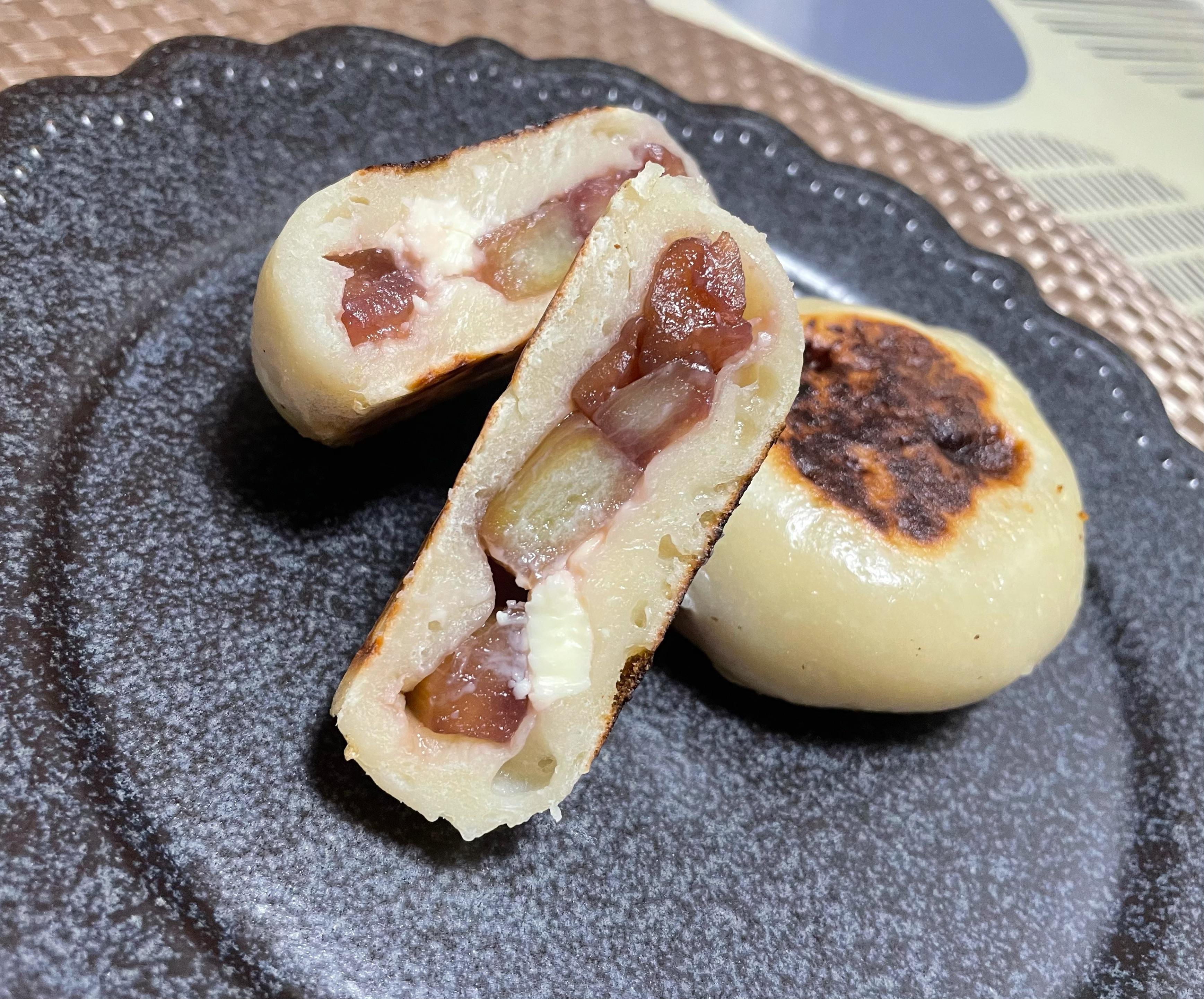 なすの赤ワイン煮ミルクおやき