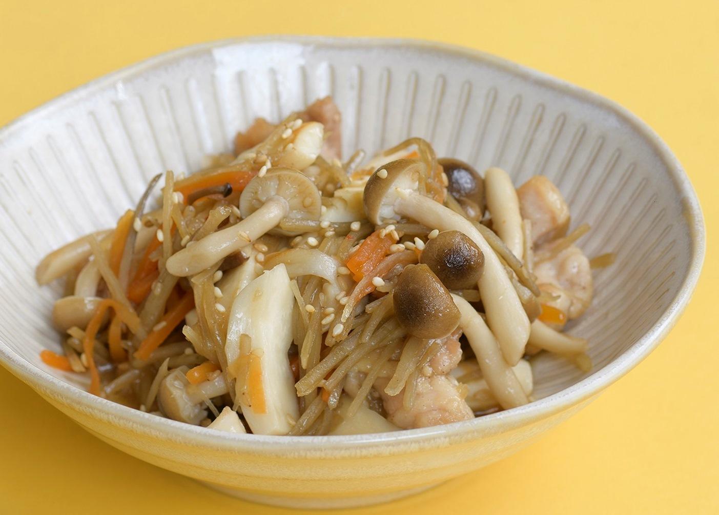 鶏ごぼうきのこ