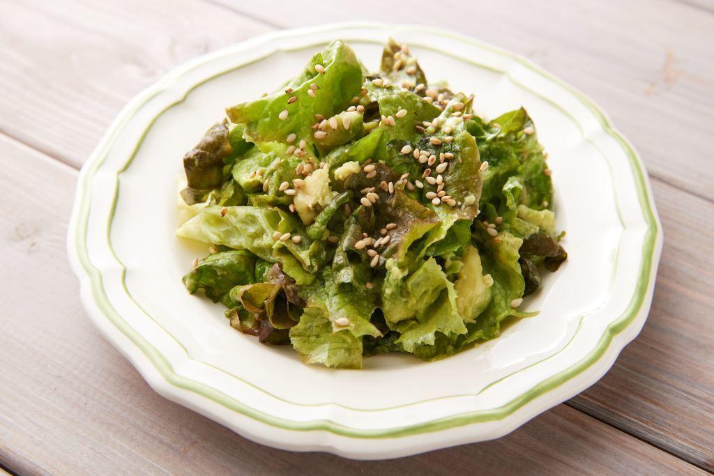 レタスとアボカドのナムル