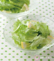 レタスのレモンシュガーサラダ