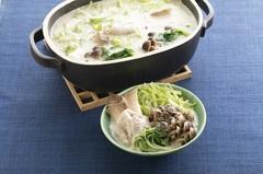 熱中症予防に！冷やし豆乳ごまきのこ