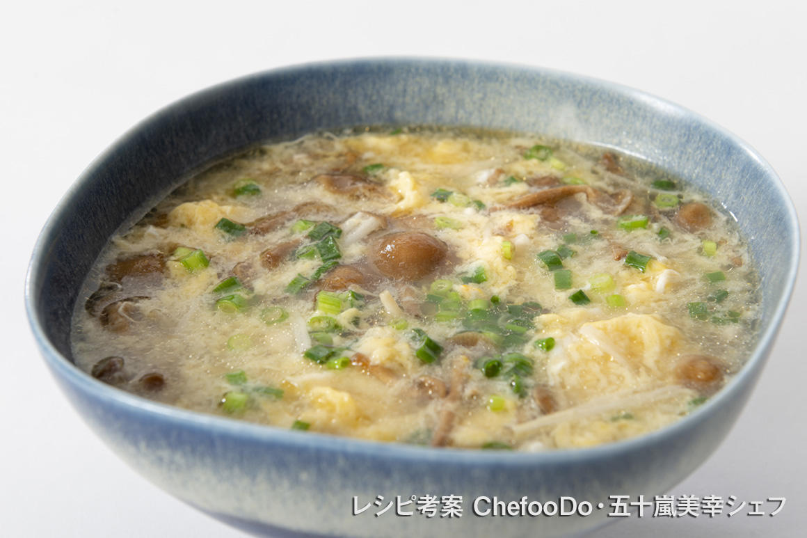 きのこふわふわスープ