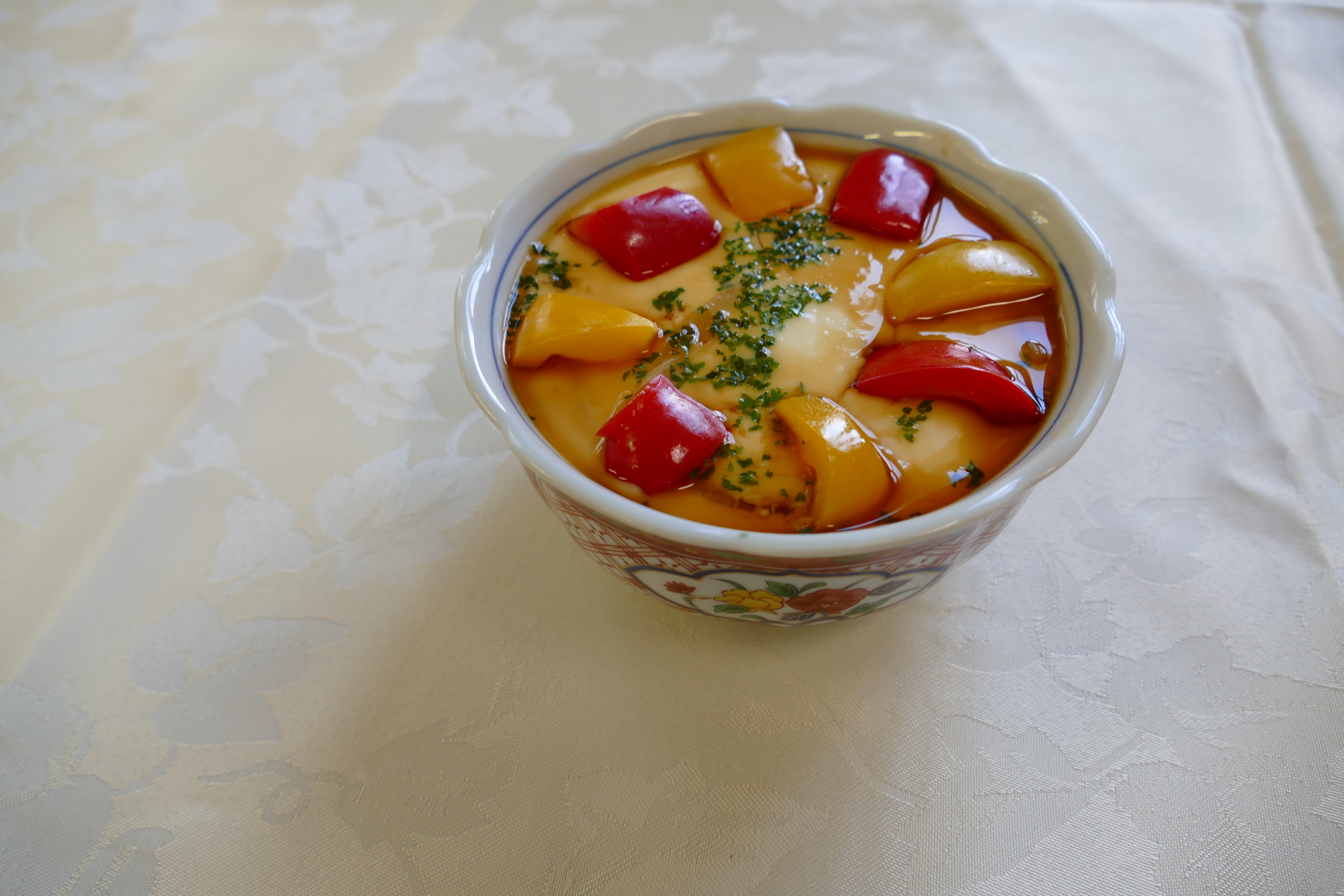 牛乳の海鮮茶わん蒸し